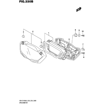 SPEEDOMETER (GSX-S1000AZL8 E03)