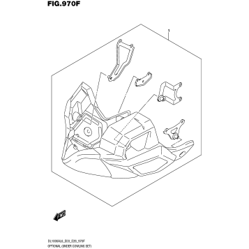 OPTIONAL (UNDER COWLING SET)