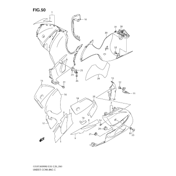 UNDER COWLING (MODEL K8)