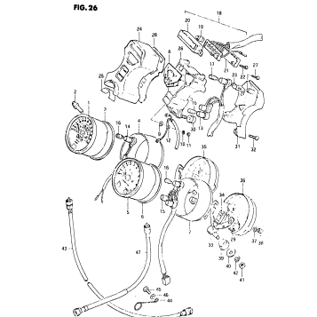 SPEEDOMETER - TACHOMETER (MODEL Z)