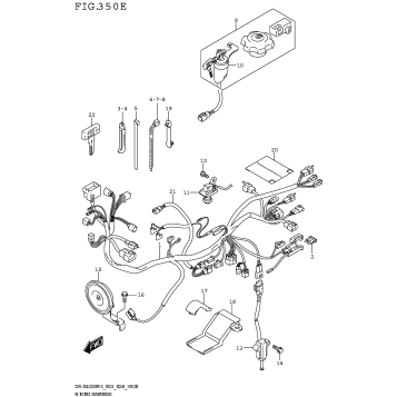 WIRING HARNESS (DR-Z400SMM3 E28)