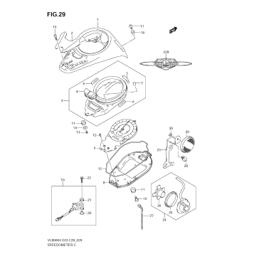 SPEEDOMETER (VL800K6/TK6/CK6)