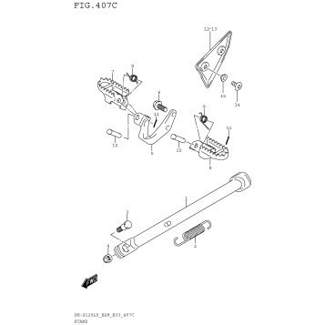 STAND (DR-Z125LL5 E28)