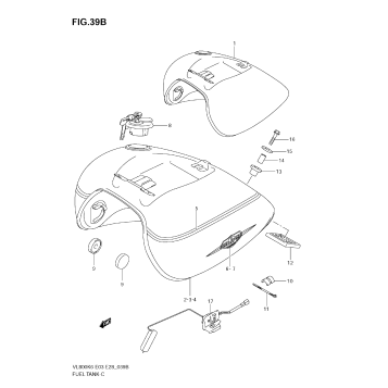 FUEL TANK (VL800K7/TK7/K8/TK8)