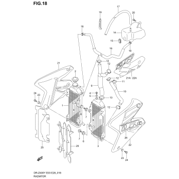 RADIATOR (MODEL Y/K1)