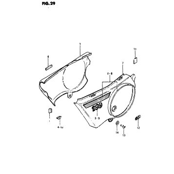FRAME COVER (TS100T)