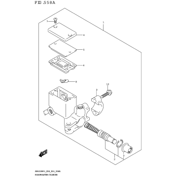 REAR MASTER CYLINDER