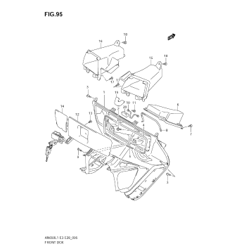 FRONT BOX (AN650 L1 E3)