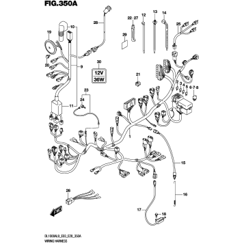 WIRING HARNESS (DL1000XAL9 E03)