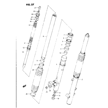 FRONT DAMPER (MODEL L/M/N/P)