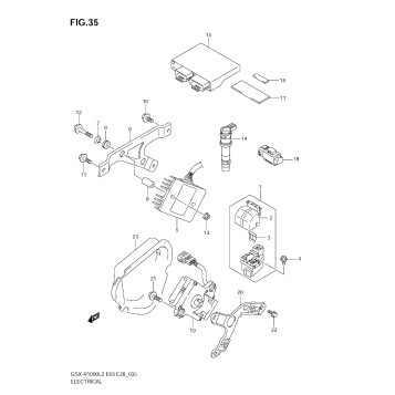 ELECTRICAL (GSX-R1000 L2 E33)