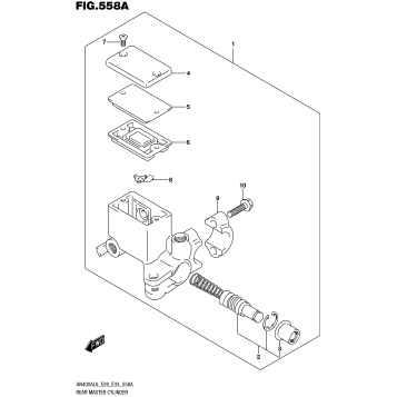 REAR MASTER CYLINDER