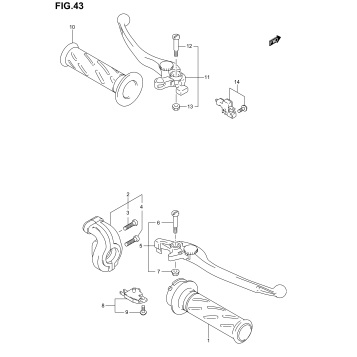 HANDLE LEVER (SV1000SK3/SK4/SK5)