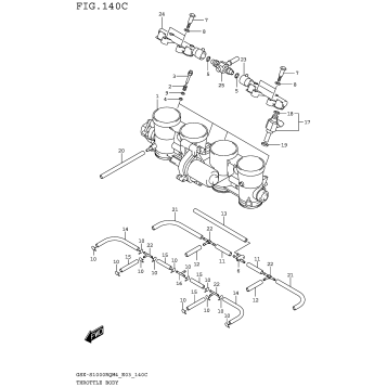 THROTTLE BODY (GSX-S1000RQM4 E33)