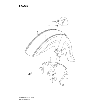 FRONT FENDER (MODEL K9)