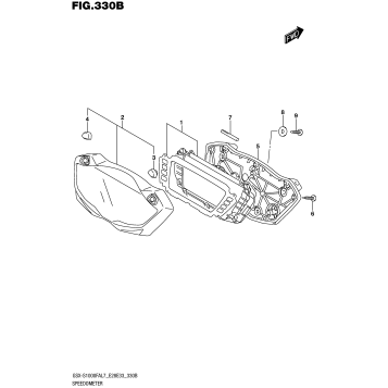 SPEEDOMETER (GSX-S1000FAL7 E33)