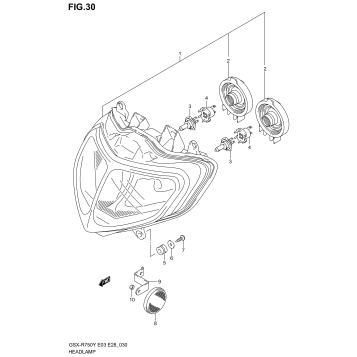 HEADLAMP (MODEL Y/K1)