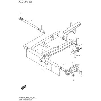 REAR SWINGINGARM