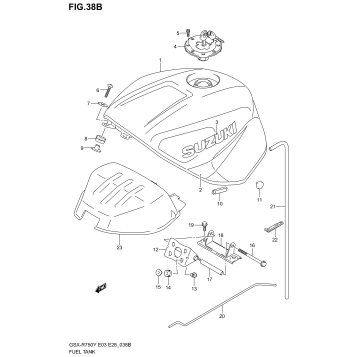 FUEL TANK (MODEL K2)