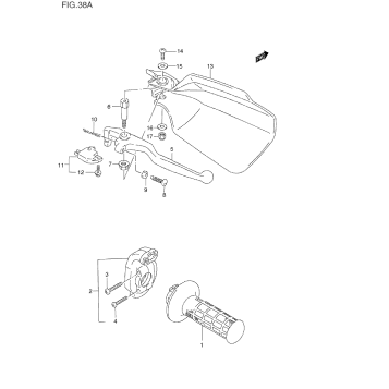 RIGHT HANDLE LEVER (MODEL N/P/R/S/T)