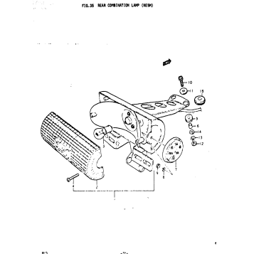 REAR COMBINATION LAMP (RE5M)