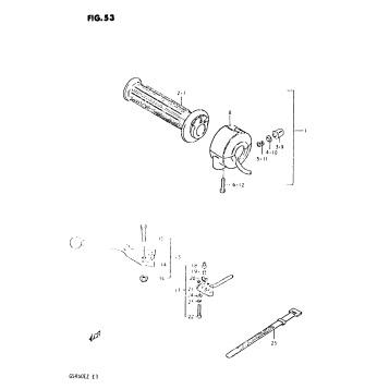 RIGHT HANDLE SWITCH (GS450ET