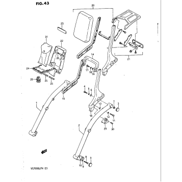 PILLION RIDER HANDLE