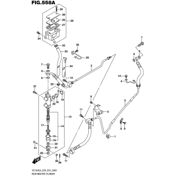 REAR MASTER CYLINDER