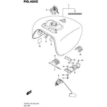 FUEL TANK (VZ1500L7 E33)