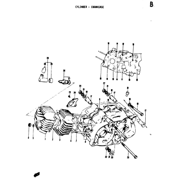 CYLINDER - CRANKCASE