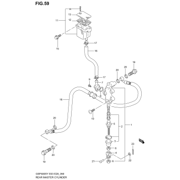 REAR MASTER CYLINDER