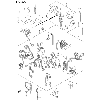 WIRING HARNESS (MODEL K5)