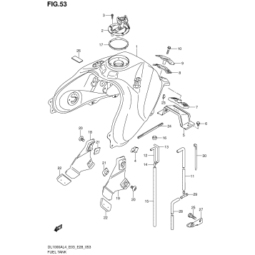 FUEL TANK (DL1000AL4 E28)