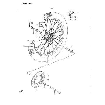 FRONT WHEEL (L/M/N/P/R)