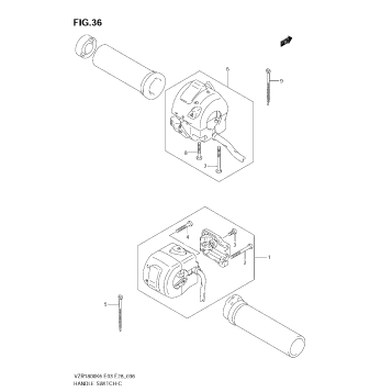 HANDLE SWITCH (VZR1800K6/K7/K8/K9,VZR1800ZK7/ZK8)