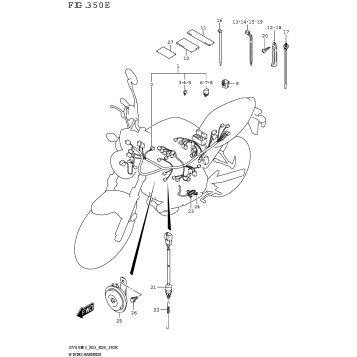 WIRING HARNESS (SV650A:E28)