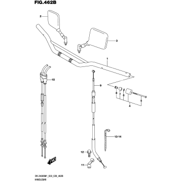 HANDLEBAR (DR-Z400S)