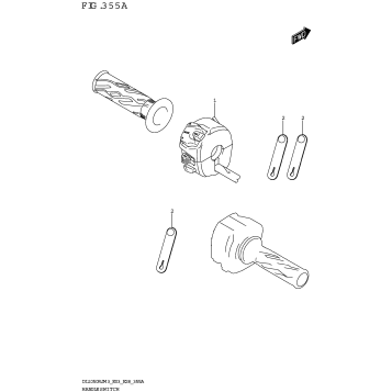 HANDLE SWITCH (DL1050RR)