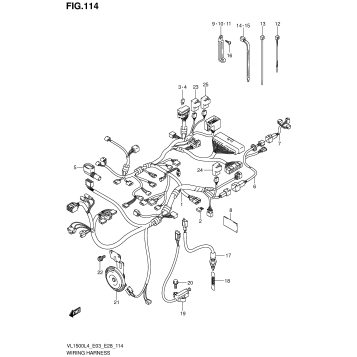WIRING HARNESS (VL1500L4 E03)