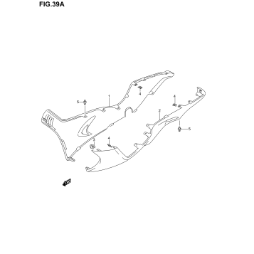 SIDE LEG SHIELD (MODEL K4,AN400K5/K6)