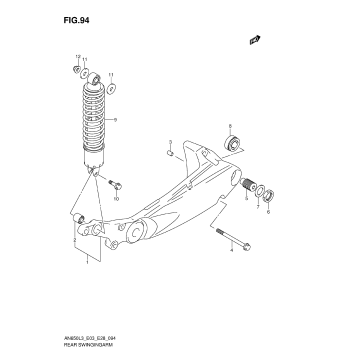 REAR SWINGINGARM