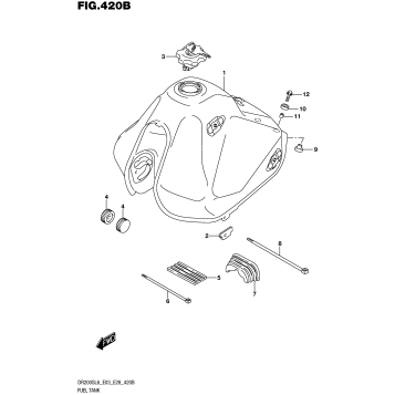 FUEL TANK (DR200SL6 E28)