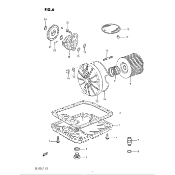 OIL FILTER - OIL PUMP