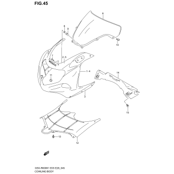 COWLING BODY (MODEL K1)