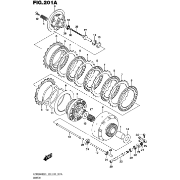 CLUTCH (VZR1800BZL5 E28)