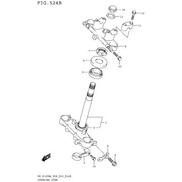 STEERING STEM (DR-Z125LM4 E28)
