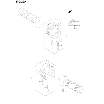 HANDLE SWITCH (MODEL K6)