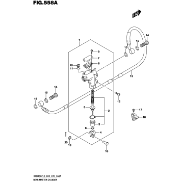 REAR MASTER CYLINDER
