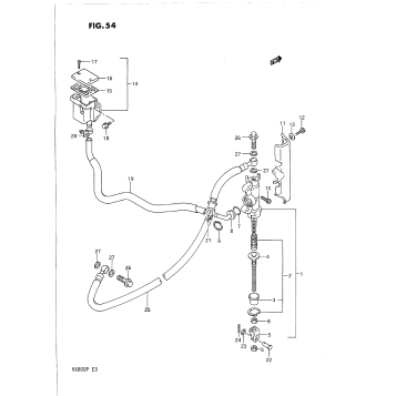 REAR MASTER CYLINDER