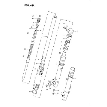 FRONT DAMPER (MODEL W/X)